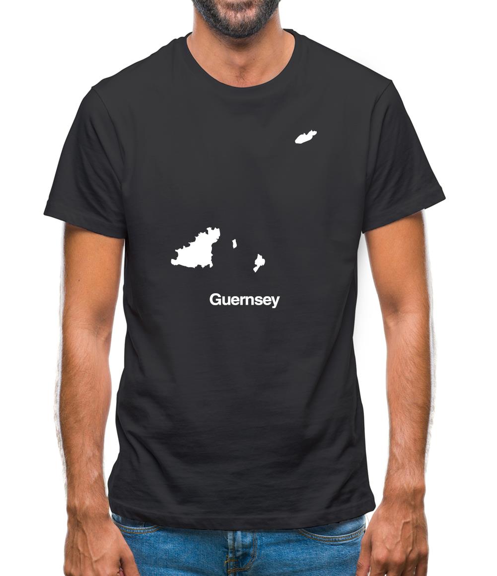 Guernsey Silhouette Mens T-Shirt