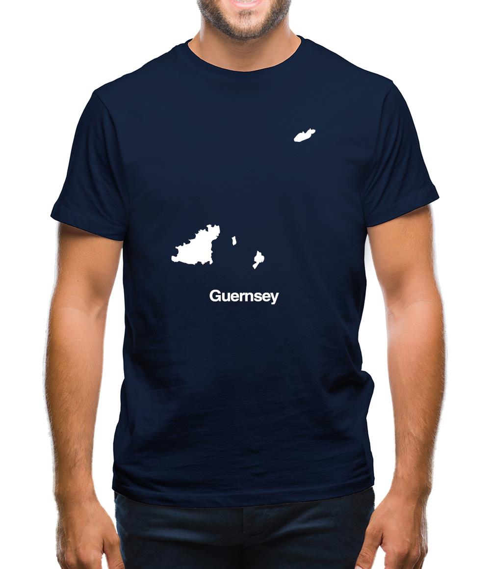 Guernsey Silhouette Mens T-Shirt