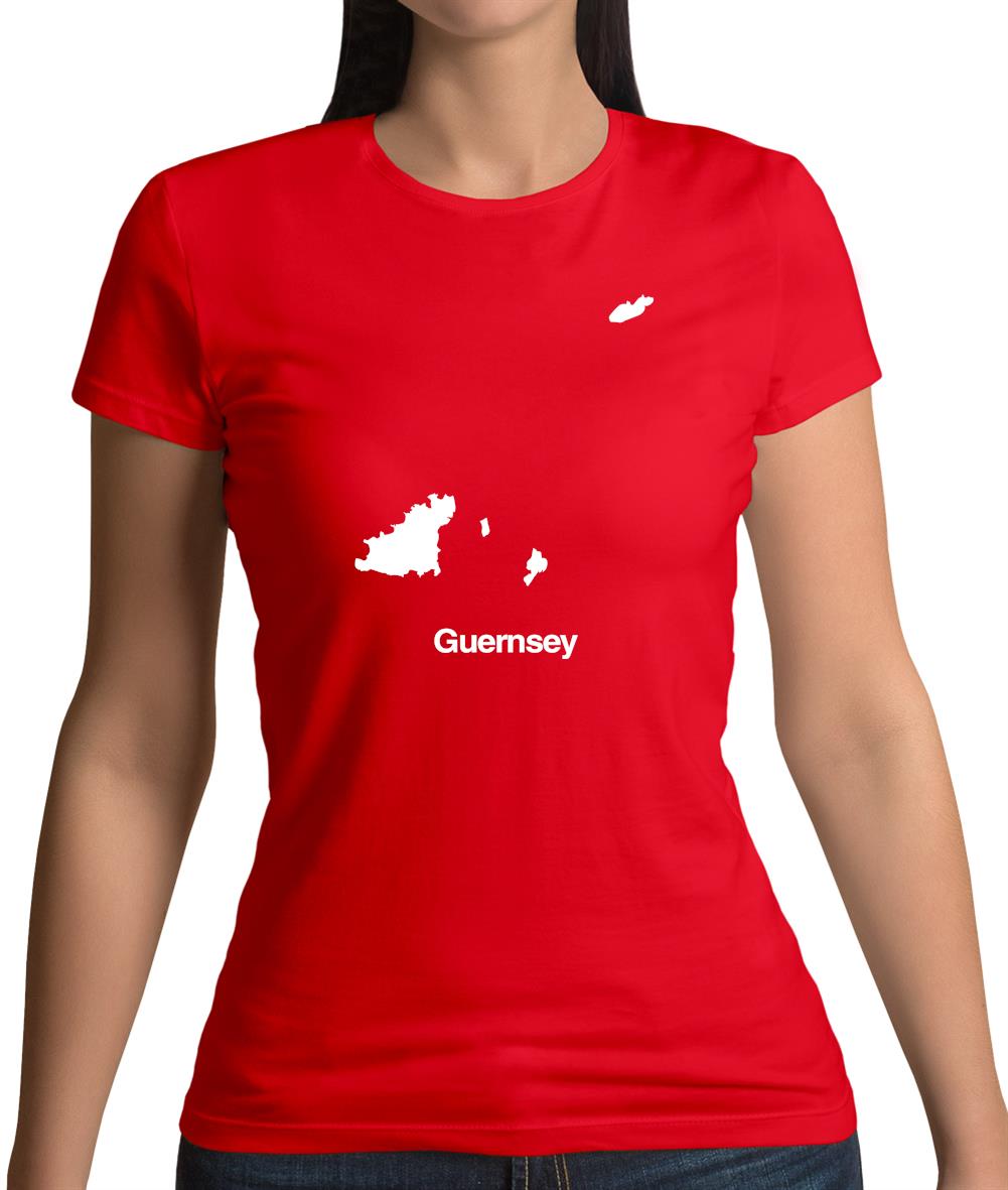 Guernsey Silhouette Womens T-Shirt