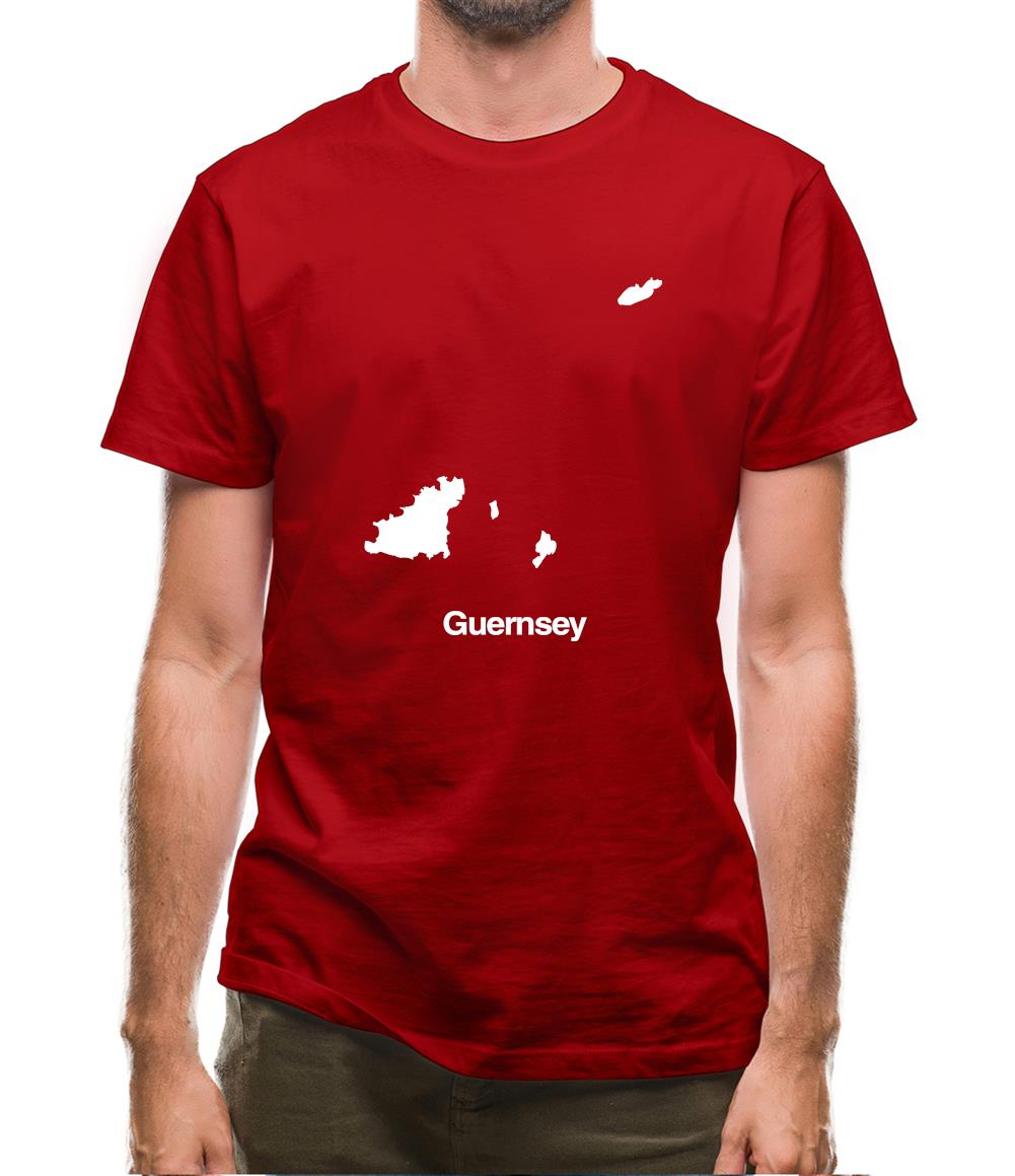 Guernsey Silhouette Mens T-Shirt