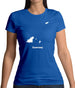 Guernsey Silhouette Womens T-Shirt