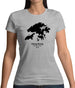 Hong Kong Silhouette Womens T-Shirt