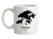 Hong Kong Silhouette Ceramic Mug