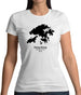 Hong Kong Silhouette Womens T-Shirt