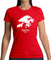 Hong Kong Silhouette Womens T-Shirt