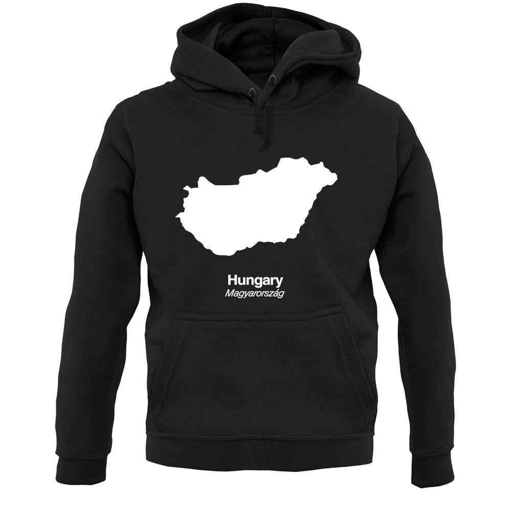 Hungary Silhouette Unisex Hoodie