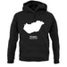 Hungary Silhouette unisex hoodie