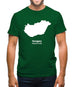 Hungary Silhouette Mens T-Shirt