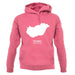 Hungary Silhouette unisex hoodie