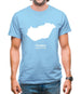 Hungary Silhouette Mens T-Shirt