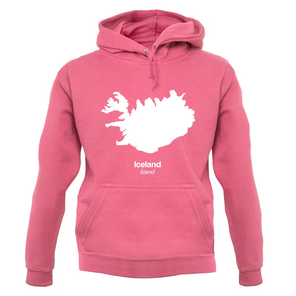 Iceland Silhouette unisex hoodie