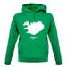 Iceland Silhouette unisex hoodie