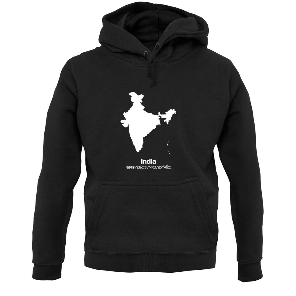 India Silhouette Unisex Hoodie