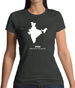 India Silhouette Womens T-Shirt