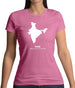 India Silhouette Womens T-Shirt