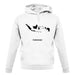 Indonesia Silhouette unisex hoodie