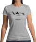 Indonesia Silhouette Womens T-Shirt