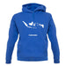 Indonesia Silhouette unisex hoodie