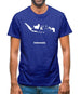 Indonesia Silhouette Mens T-Shirt