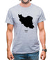 Iran Silhouette Mens T-Shirt