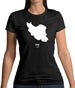 Iran Silhouette Womens T-Shirt