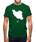 Iran Silhouette Mens T-Shirt