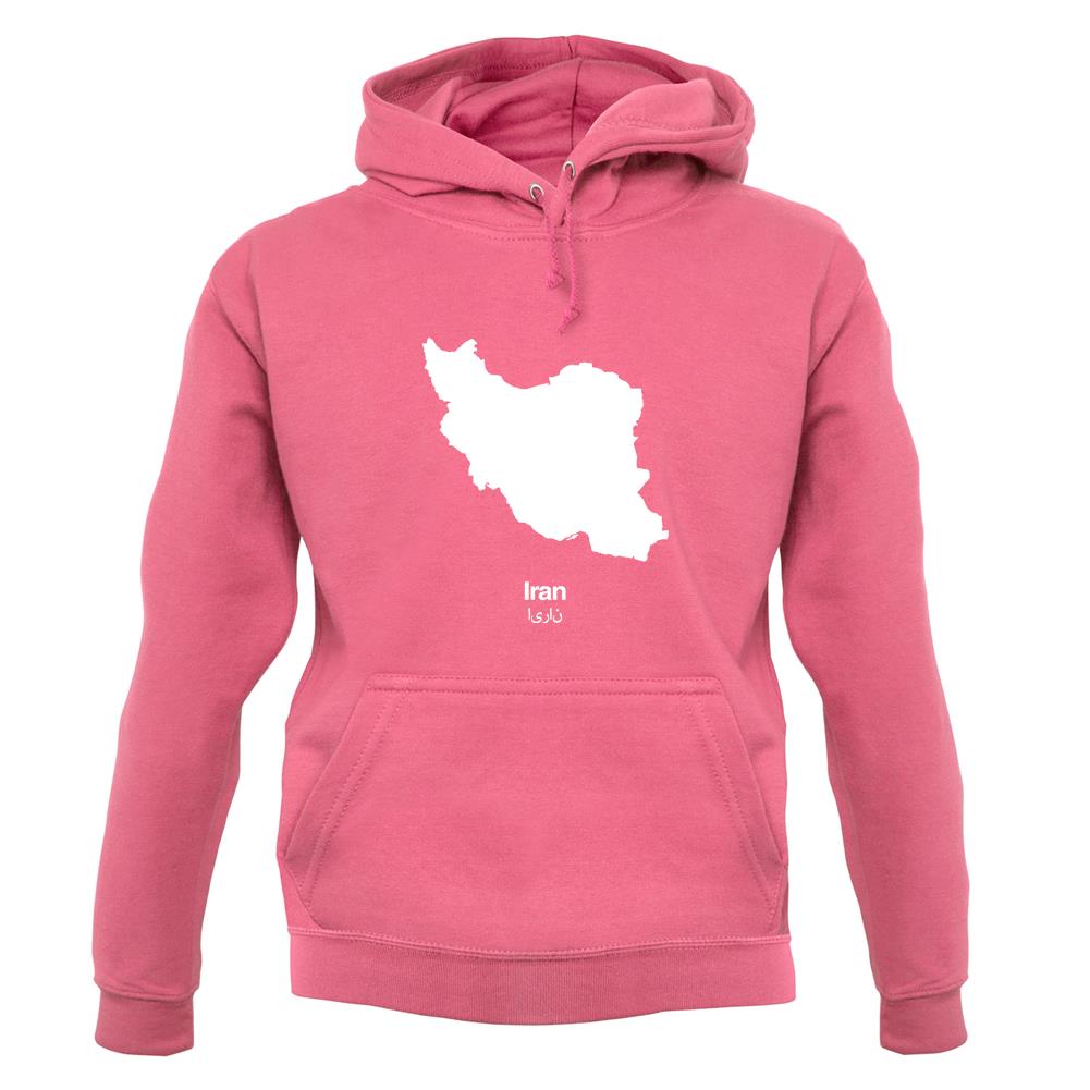 Iran Silhouette unisex hoodie