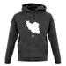 Iran Silhouette unisex hoodie