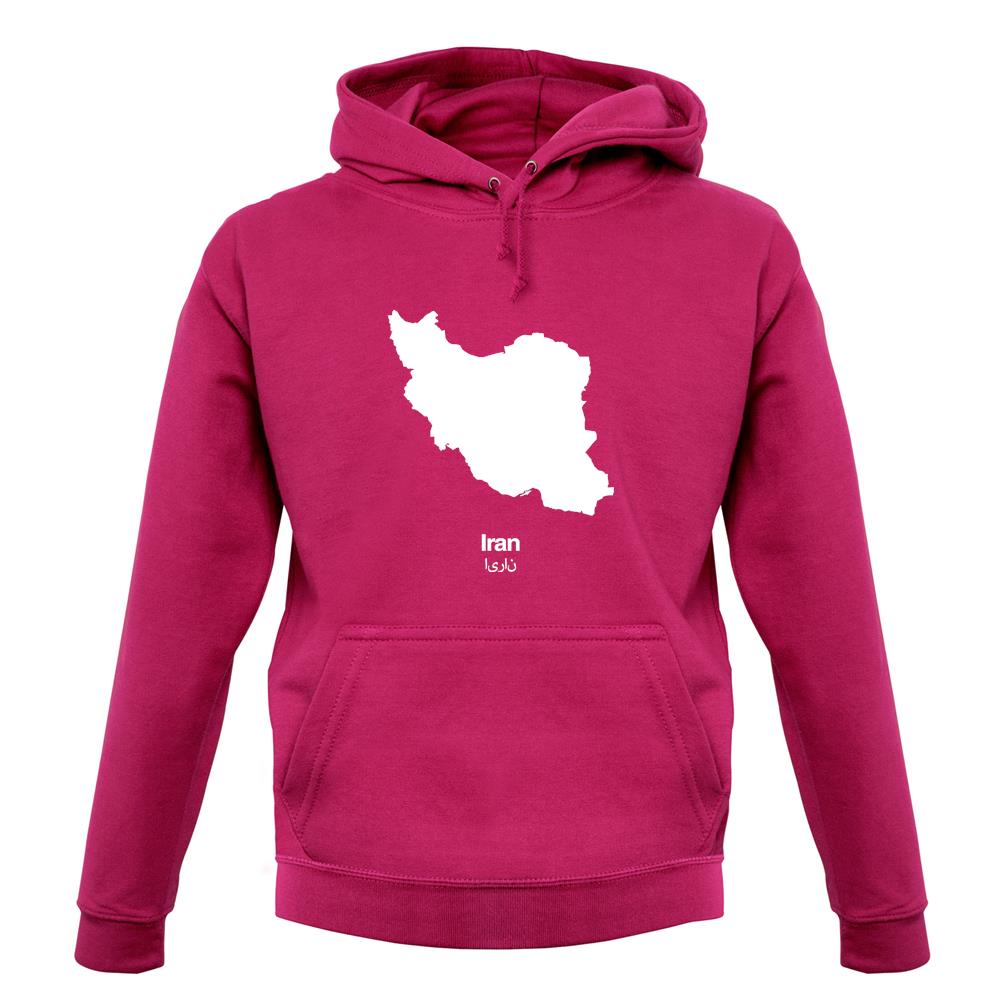 Iran Silhouette unisex hoodie