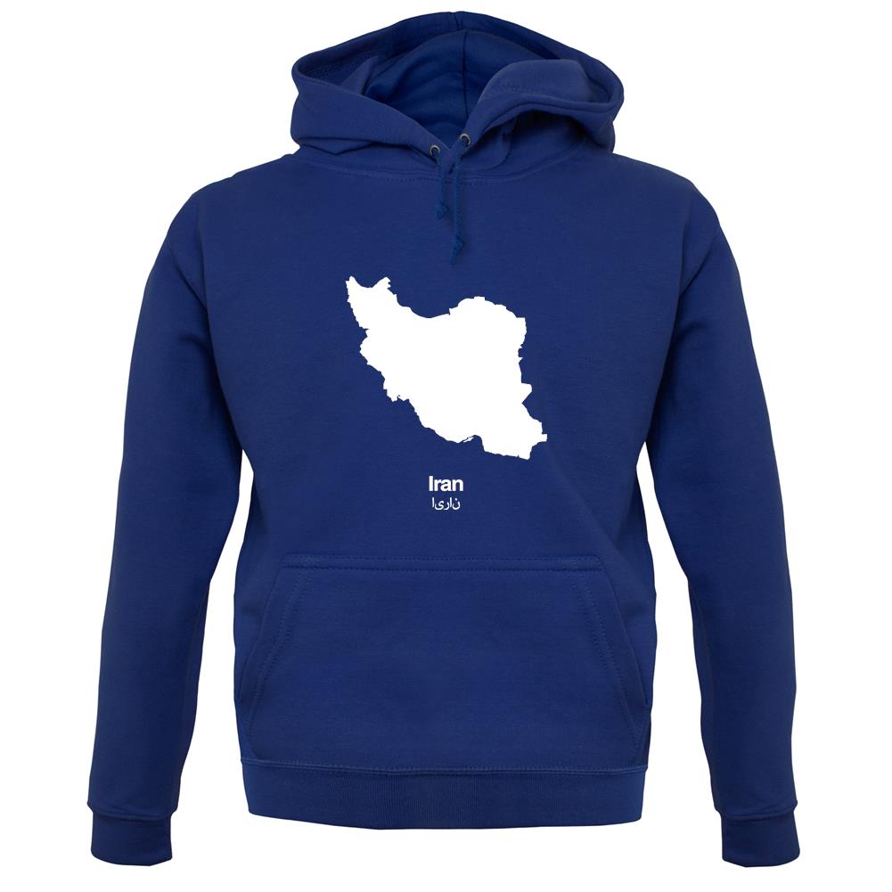 Iran Silhouette unisex hoodie