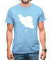 Iran Silhouette Mens T-Shirt