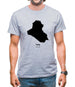 Iraq Silhouette Mens T-Shirt