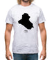 Iraq Silhouette Mens T-Shirt