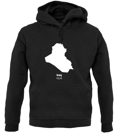 Iraq Silhouette unisex hoodie