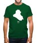 Iraq Silhouette Mens T-Shirt