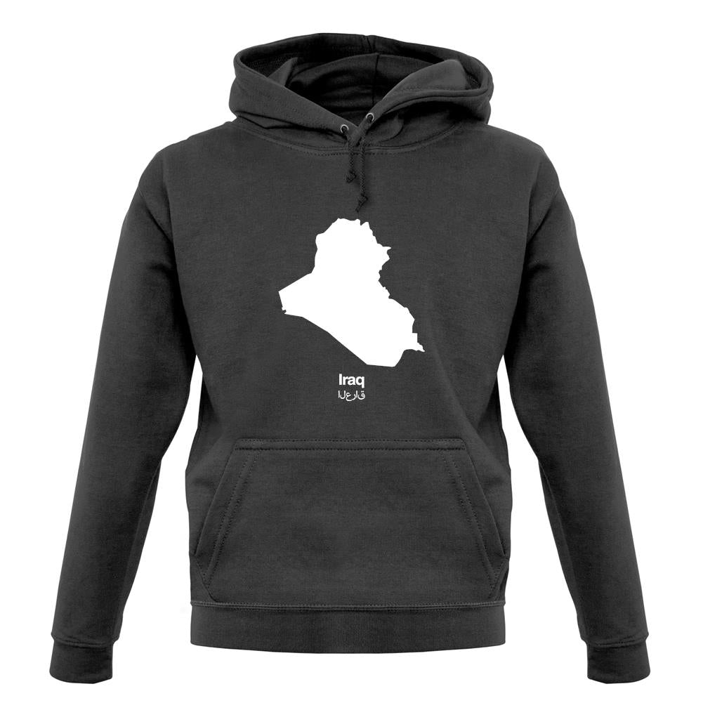 Iraq Silhouette unisex hoodie