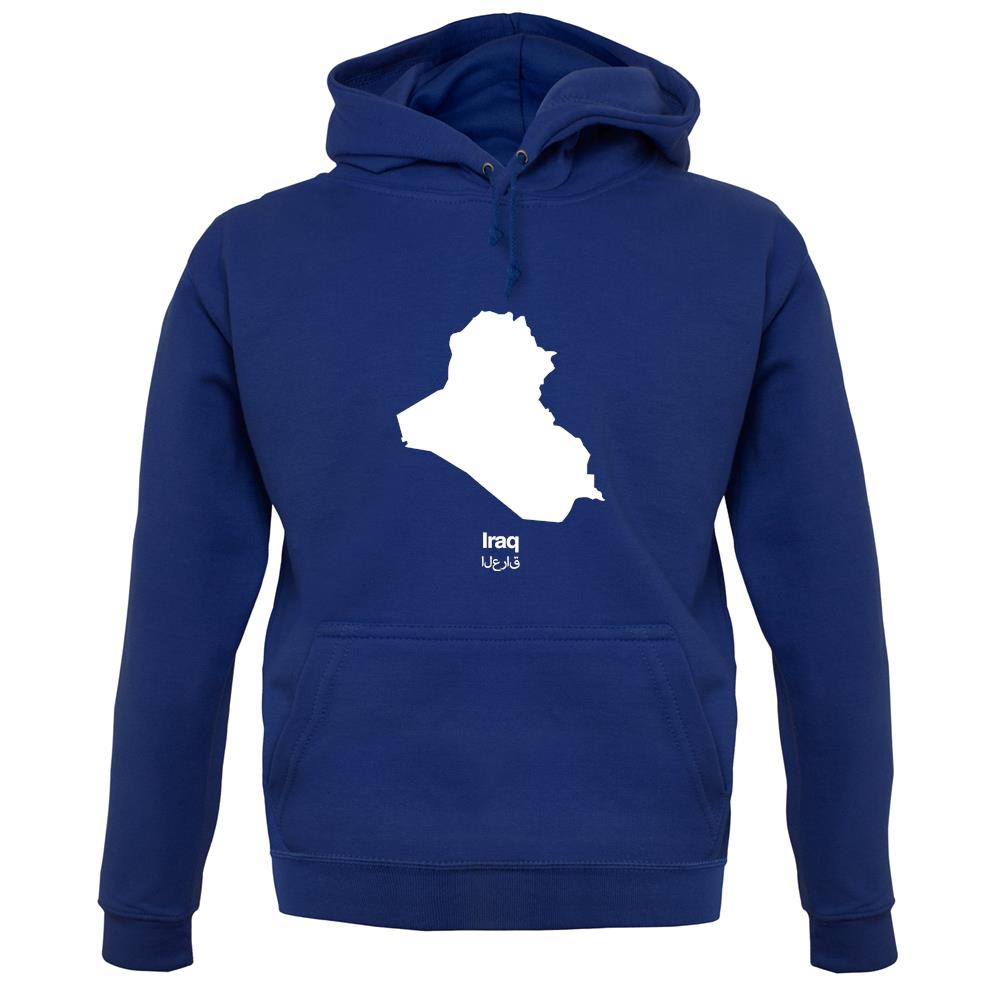 Iraq Silhouette unisex hoodie