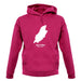 Isle Of Man Silhouette unisex hoodie