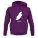 Isle Of Man Silhouette unisex hoodie