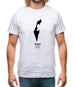 Isreal Silhouette Mens T-Shirt