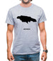 Jamaica Silhouette Mens T-Shirt