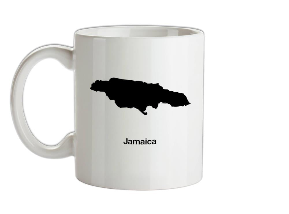 Jamaica Silhouette Ceramic Mug