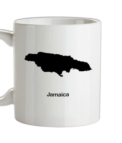 Jamaica Silhouette Ceramic Mug