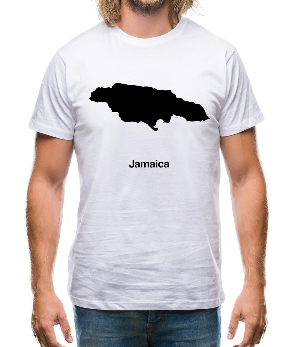 Jamaica Silhouette Mens T-Shirt