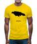 Jamaica Silhouette Mens T-Shirt