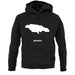 Jamaica Silhouette unisex hoodie