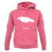 Jamaica Silhouette unisex hoodie