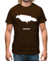 Jamaica Silhouette Mens T-Shirt