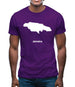 Jamaica Silhouette Mens T-Shirt
