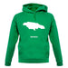 Jamaica Silhouette unisex hoodie